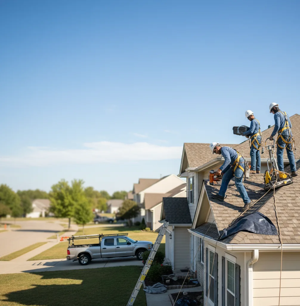 Roof Repair in Combes